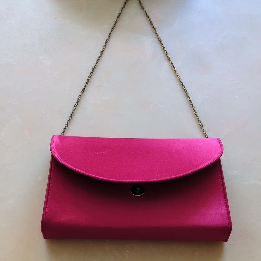Elegant Pink Clutch Bag - Picture 5 of 5